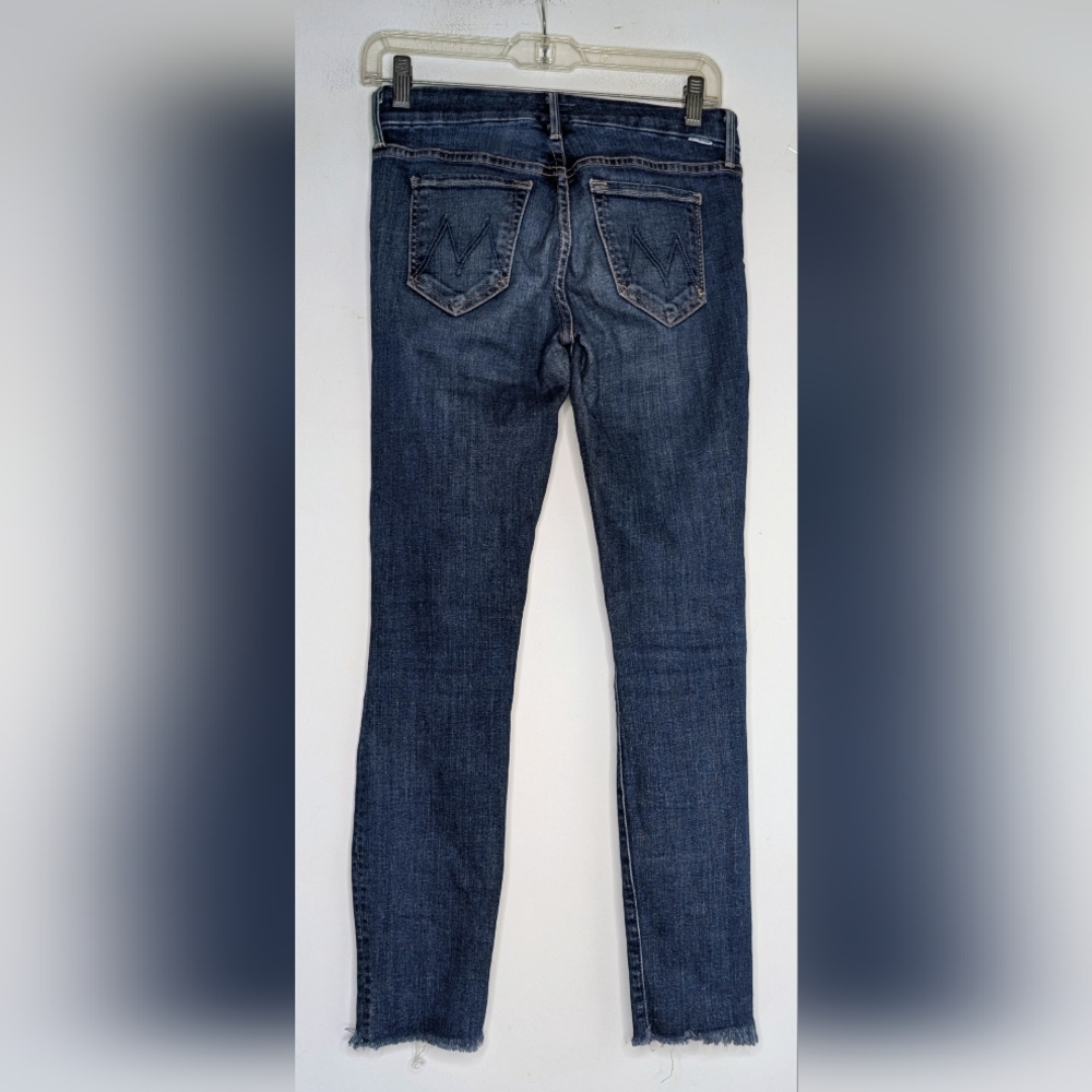 MOTHER The Looker Ankle Fray Girl Crush Jeans - Picture 6 of 9